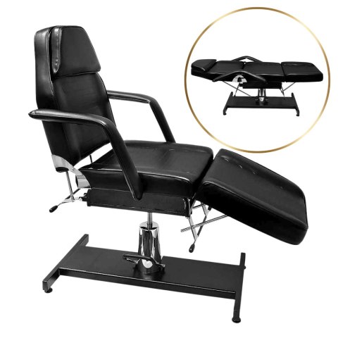 Fotel kosmetyczny CLASSIC czarny