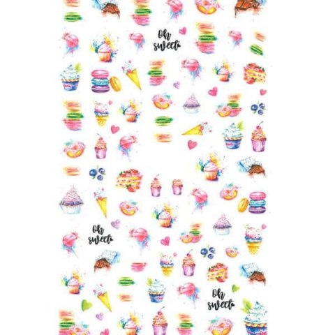 Naklejki do paznokci Miss Colour nr F647