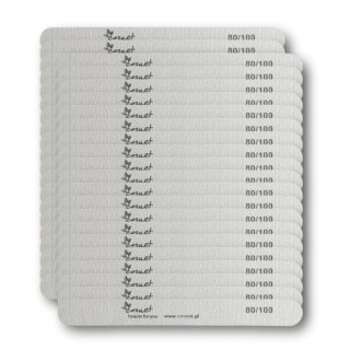 Pilnik prosty 80/100 zebra 50 sztuk