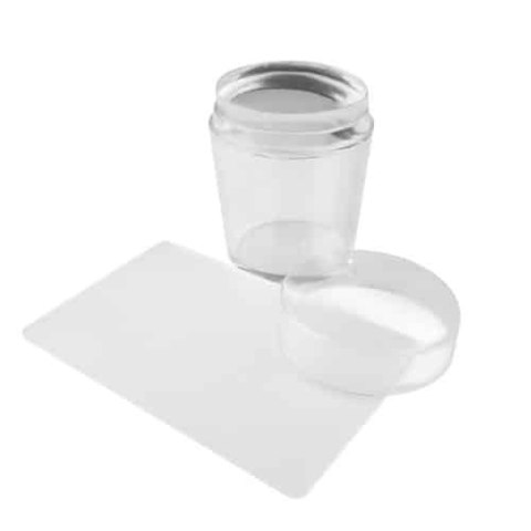 Stempelek silokonowy duży ze ściągaczką i zatyczką