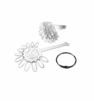 Wzornik do lakierów - kwiatek