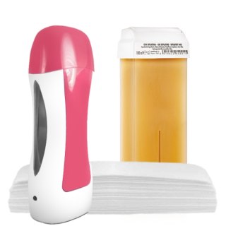 Zestaw do depilacji OPTIMA podgrzewacz + wosk + paski