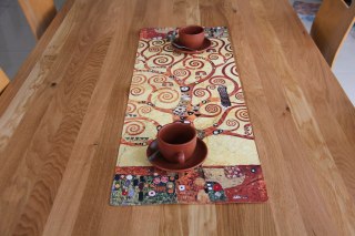 Bieżnik na stół ArtDeco 95×33 cm - ekologiczny filc, ochrona stołu, dekoracyjny wzór, Bertoni