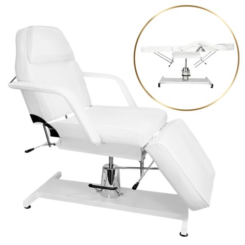 Fotel kosmetyczny CLASSIC biały