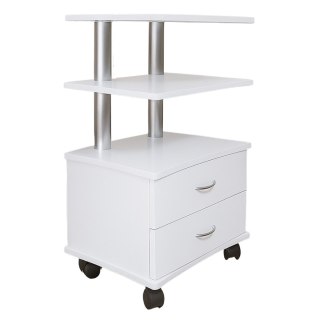 Stolik kosmetyczny 3 półki 2 szuflady TS