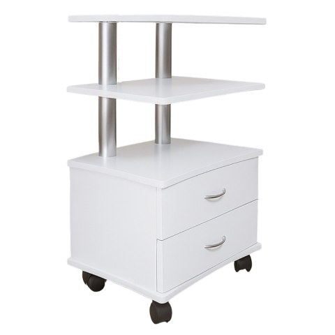 Stolik kosmetyczny 3 półki 2 szuflady TS