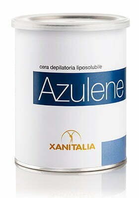 Wosk do depilacji w puszce azulenowy 800ml