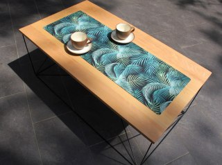 Bieżnik na stół Mallorca 95×33 cm - ekologiczny filc, ochrona stołu, dekoracyjny wzór, Bertoni