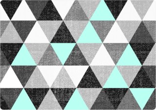 Podkładka prostokątna na stół 29×42 cm, wzór Figaro - ekologiczny filc, pranie 40 °C, Bertoni