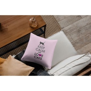 Poduszka - LOVE CATS 40x40 cm
