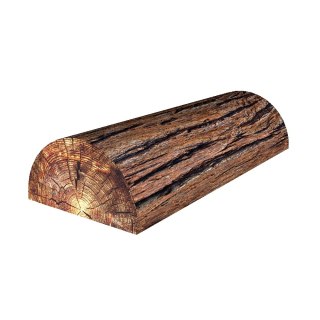 Poduszka półwałek Akacja 10x40 cm - ergonomiczna, z pianką memory, pod plecy, kark i szyję, dekoracyjna - Bertoni