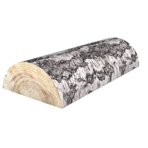 Poduszka półwałek Breza 10x40 cm - ergonomiczna, z pianką memory, pod plecy, kark i szyję, dekoracyjna - Bertoni