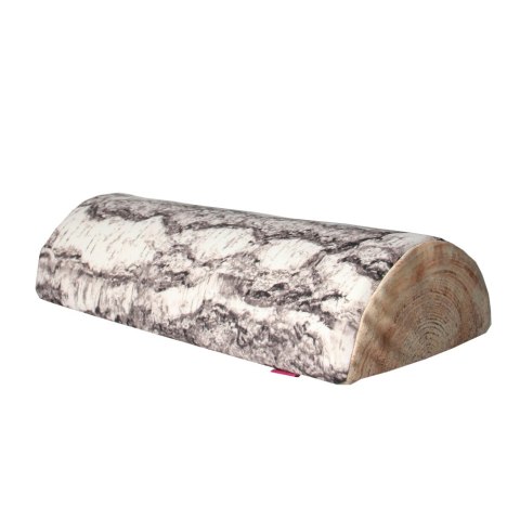 Poduszka półwałek Breza 10x40 cm - ergonomiczna, z pianką memory, pod plecy, kark i szyję, dekoracyjna - Bertoni