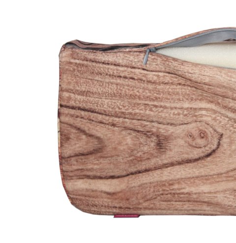 Poduszka półwałek Breza 10x40 cm - ergonomiczna, z pianką memory, pod plecy, kark i szyję, dekoracyjna - Bertoni