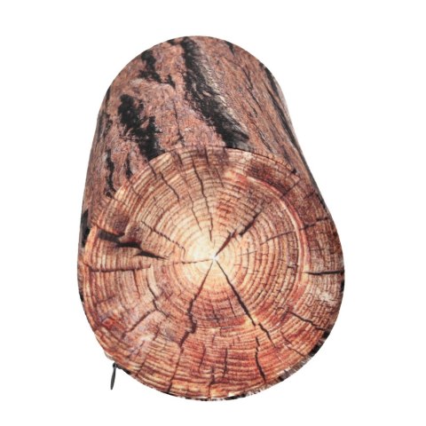 Poduszka rehabilitacyjna wałek Akacja Ø15x40 cm - welur, pianka memory foam, do podparcia karku i pleców, Bertoni