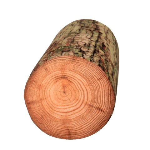 Poduszka rehabilitacyjna wałek Omszony Ø15x40 cm - welur, pianka memory foam, do podparcia karku i pleców, Bertoni