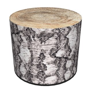 Pufa Codura Wodoodporna do Domu i Ogrodu - wzór Breza, Elegancka, Wygodna, Stabilna, Zamek Błyskawiczny, 40 cm, Bertoni