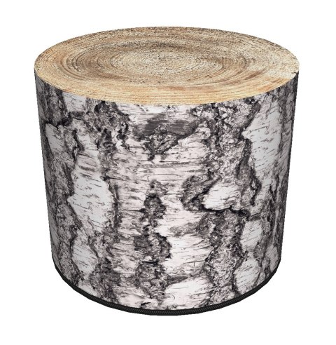 Pufa Codura Wodoodporna do Domu i Ogrodu - wzór Breza, Elegancka, Wygodna, Stabilna, Zamek Błyskawiczny, 40 cm, Bertoni