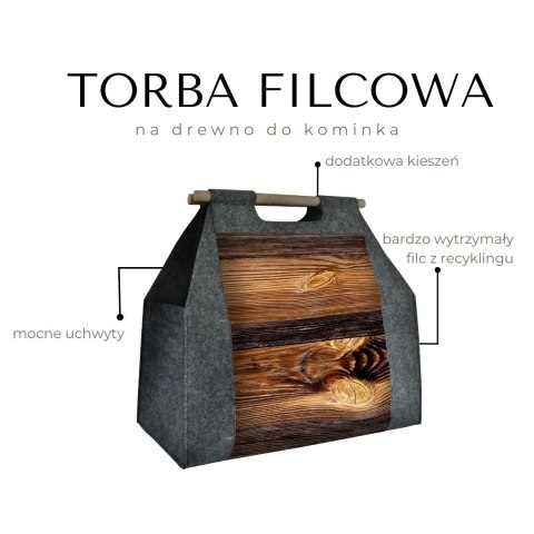 Torba na drewno kominkowe - DREWNO
