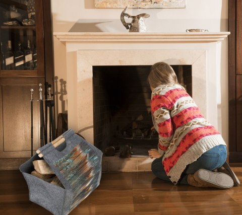 Torba na drewno kominkowe - HAVANA