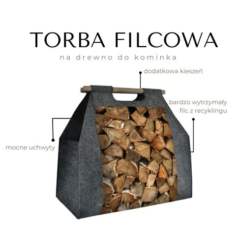 Torba na drewno kominkowe - POLANA