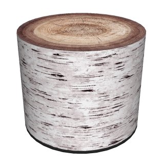 Pufa Codura Wodoodporna do Domu i Ogrodu - wzór Alba, Elegancka, Wygodna, Stabilna, Zamek Błyskawiczny, 40 cm, Bertoni