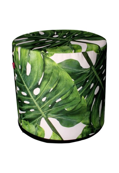 Pufa Codura Wodoodporna do Domu i Ogrodu - wzór Galapagos Day, Elegancka, Wygodna, Stabilna, Zamek Błyskawiczny, 40 cm, Bertoni