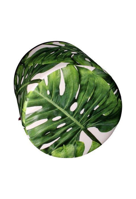 Pufa Codura Wodoodporna do Domu i Ogrodu - wzór Galapagos Day, Elegancka, Wygodna, Stabilna, Zamek Błyskawiczny, 40 cm, Bertoni