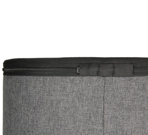 Pufa Codura Wodoodporna do Domu i Ogrodu - wzór Irysy, Elegancka, Wygodna, Stabilna, Zamek Błyskawiczny, 40 cm, Bertoni