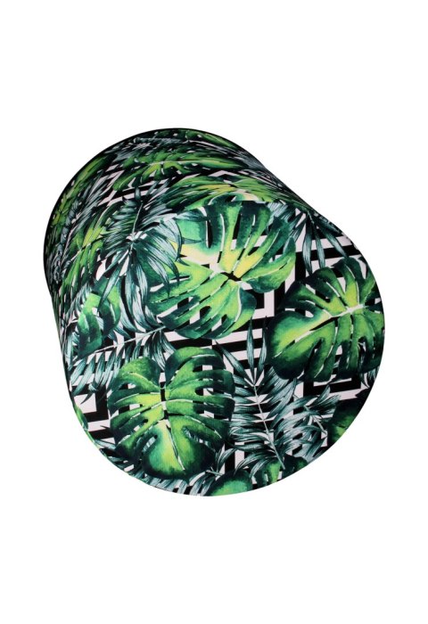 Pufa Codura Wodoodporna do Domu i Ogrodu - wzór Kostaryka, Elegancka, Wygodna, Stabilna, Zamek Błyskawiczny, 40 cm, Bertoni