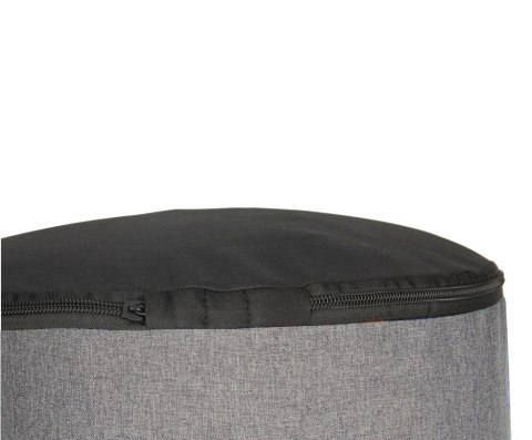 Pufa Walec Codura GR Rattan 40x40 cm