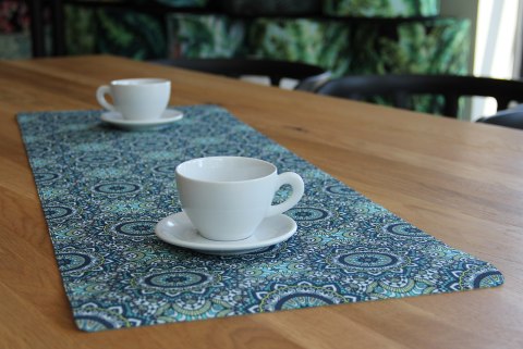 Bieżnik na stół Anais 95×33 cm - ekologiczny filc, ochrona stołu, dekoracyjny wzór, Bertoni