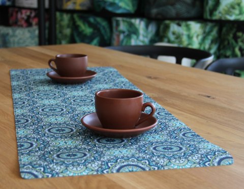 Bieżnik na stół Anais 95×33 cm - ekologiczny filc, ochrona stołu, dekoracyjny wzór, Bertoni