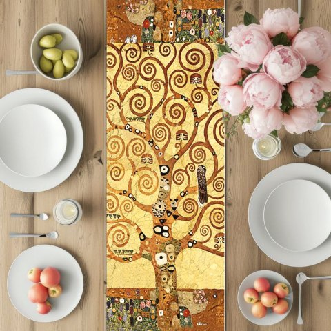 Bieżnik na stół ArtDeco 115x40 cm - ekologiczny filc, ochrona stołu, dekoracyjny wzór, Bertoni