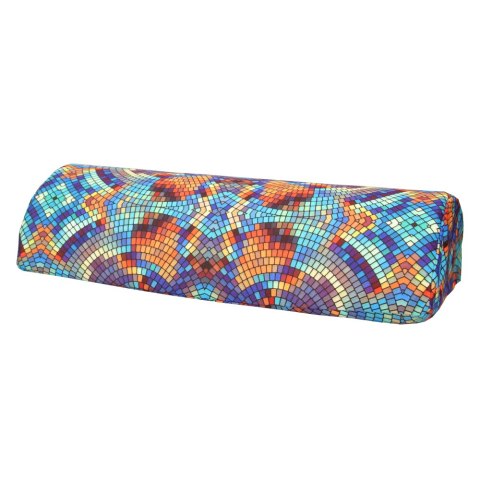 Poduszka półwałek Barcelona 10x40 cm - ergonomiczna, z pianką memory, pod plecy, kark i szyję, dekoracyjna - Bertoni