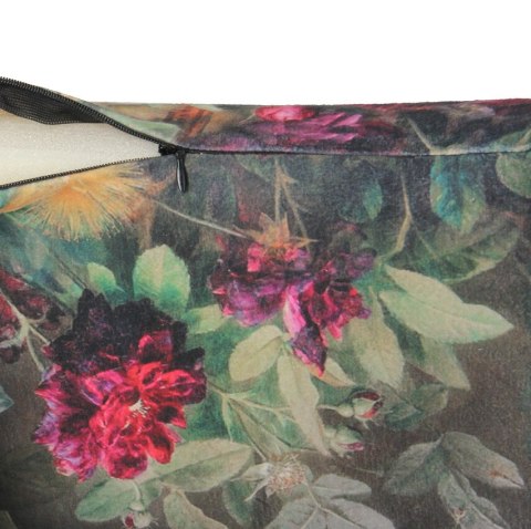 Poduszka półwałek Bukiet 10x40 cm - ergonomiczna, z pianką memory, pod plecy, kark i szyję, dekoracyjna - Bertoni