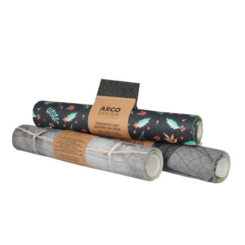 Bieżnik na stół Hearts 95×33 cm - ekologiczny filc, ochrona stołu, dekoracyjny wzór, Bertoni