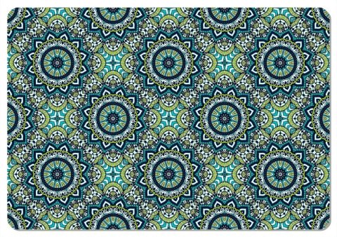 Podkładka prostokątna na stół 29×42 cm, wzór Anais - ekologiczny filc, pranie 40 °C, Bertoni