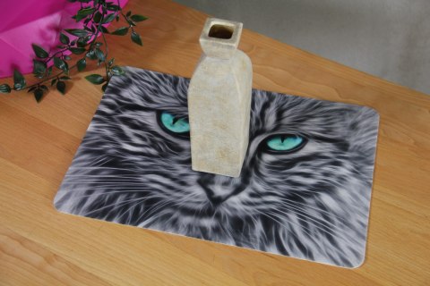 Podkładka prostokątna na stół 29×42 cm, wzór Baltazar - ekologiczny filc, pranie 40 °C, Bertoni