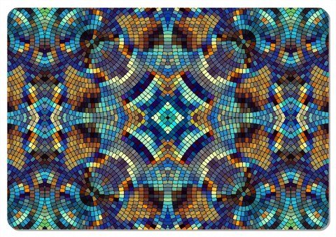 Podkładka prostokątna na stół 29×42 cm, wzór Barcelona - ekologiczny filc, pranie 40 °C, Bertoni