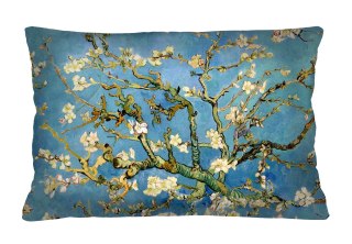 Poduszka dekoracyjna Elegance Print Almond 40×60 cm - Welurowa, Dwustronny Nadruk, Zamek, Antyalergiczny Wkład, Produkt Premium