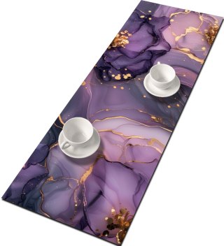 Bieżnik na stół Arielle 95×33 cm - ekologiczny filc, ochrona stołu, dekoracyjny wzór, Bertoni