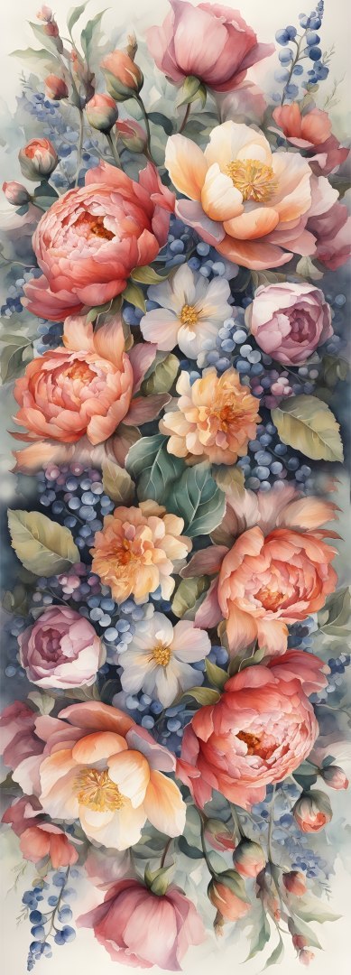 Bieżnik na stół Felicia 115x40 cm - ekologiczny filc, ochrona stołu, dekoracyjny wzór, Bertoni