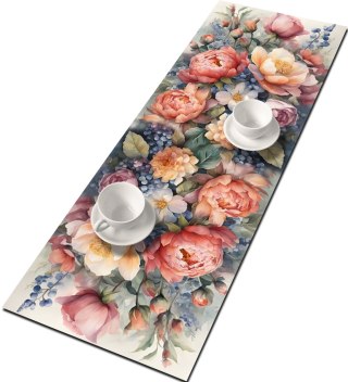 Bieżnik na stół Felicia 95×33 cm - ekologiczny filc, ochrona stołu, dekoracyjny wzór, Bertoni