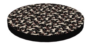 Legowisko dla KOTA /Materac z elastycznej pianki Ring 55 cm Bullteriers