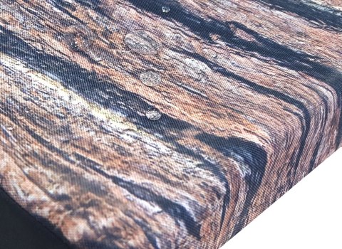 Legowisko materac dla psa XXL 110×80×5 cm - pianka, wodoodporny pokrowiec, nadruk „Akacja", Bertoni