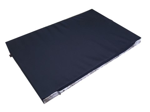 Legowisko materac dla psa XXL 110×80×5 cm - pianka, wodoodporny pokrowiec, nadruk „Brzoza", Bertoni