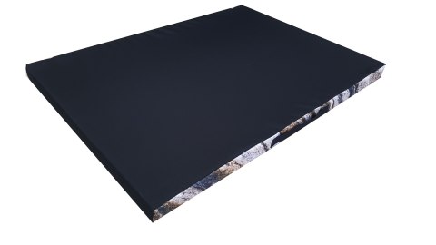 Legowisko materac dla psa XXL 110×80×5 cm - pianka, wodoodporny pokrowiec, nadruk „Montana", Bertoni