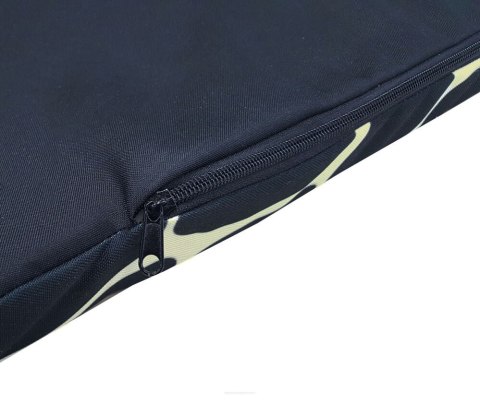 Materac ortopedyczny dla psa ORTO XXL 110×80×7 cm - nadruk Krokodyl, pianka memory, wodoodporny pokrowiec, Bertoni