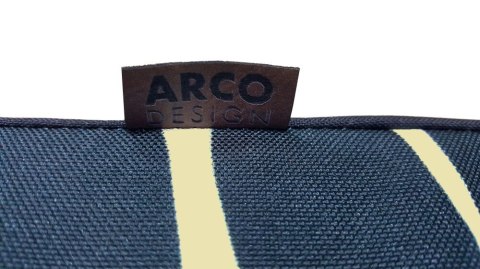 Materac ortopedyczny dla psa ORTO XXL 110×80×7 cm - nadruk Krokodyl, pianka memory, wodoodporny pokrowiec, Bertoni